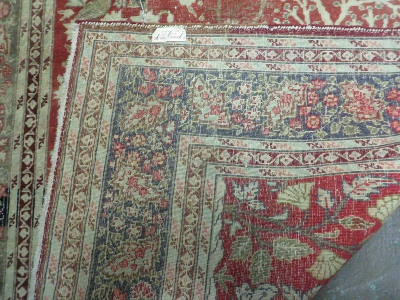 4' X 6' Antique Handmade Turkish Tree Of Life Oriental Wool Rug Birds Red by Jewel Rugs