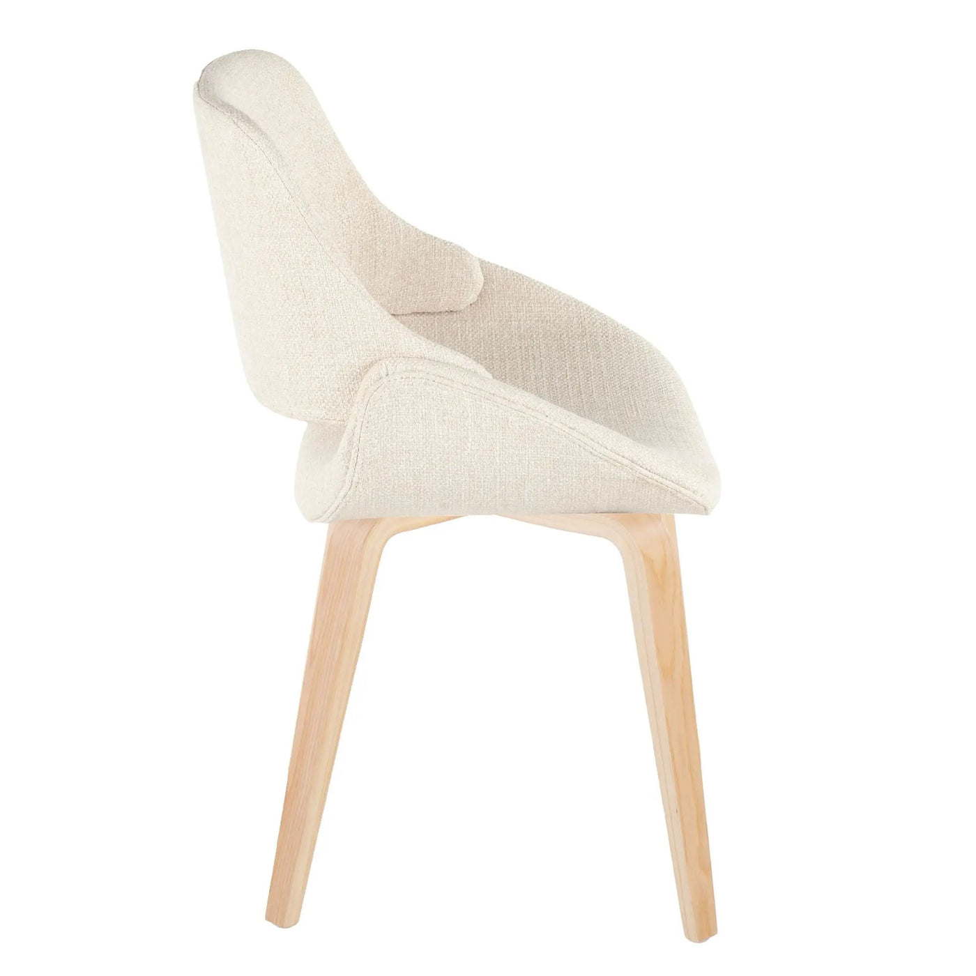 Fabrico - Mid-Century Modern Style Dining Chair (Set of 2) by HouseOfZazla
