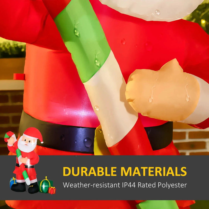 6ft Inflatable Santa Claus Christmas Decoration by HouseOfZazla