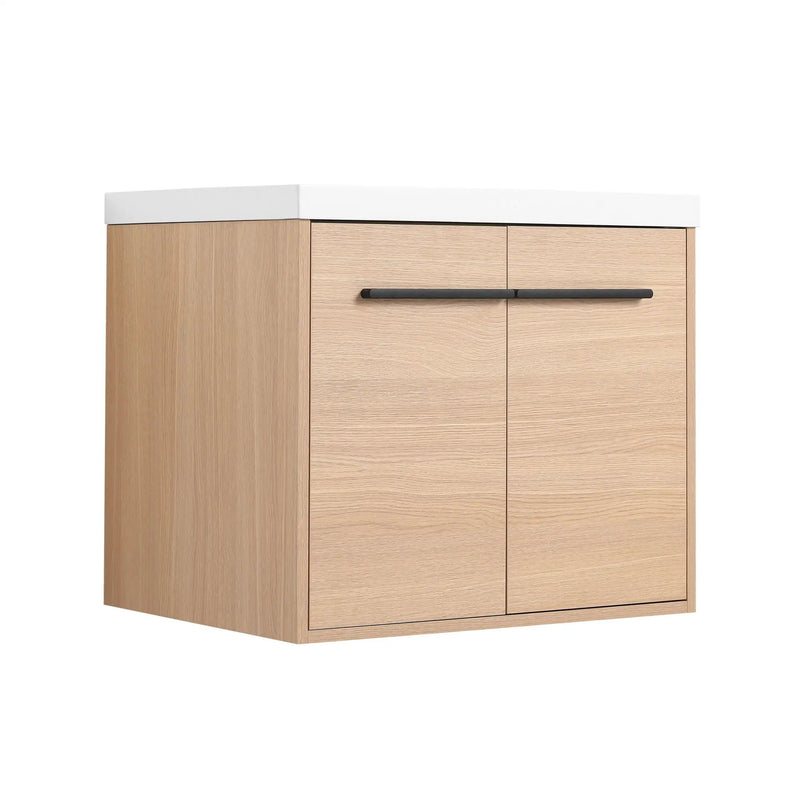 Bathroom Vanity Set With Resin Countertop Sink, 2 Doors by HouseOfZazla