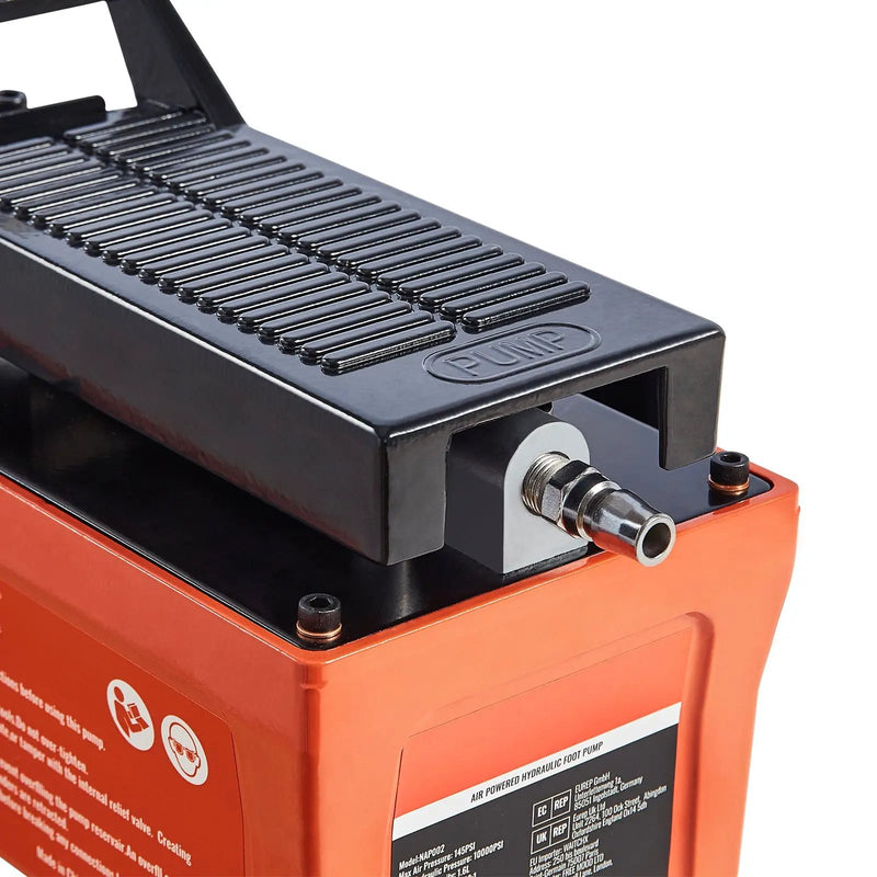 Air Hydraulic Pump with 10,000 PSI Capacity and 1/2 Gal Reservoir by HouseOfZazla
