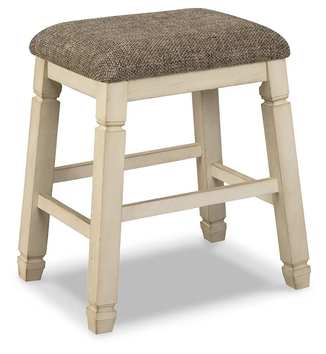 Bolanburg - Upholstered Stool (Set of 2) - Beige by Unique Piece Furniture