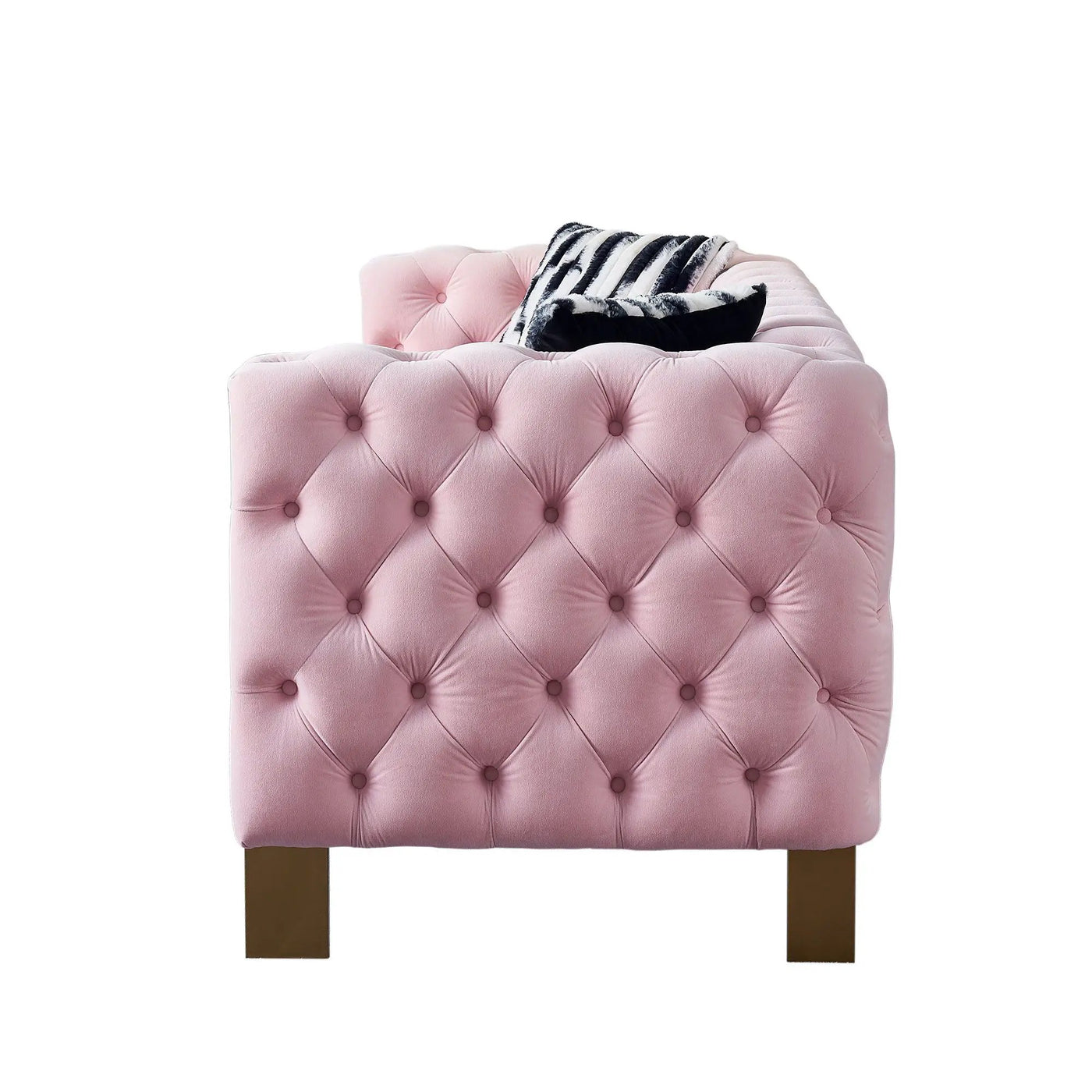 Chesterfield - Modern Tufted Living Room Sofa, 84.25''W Couch by HouseOfZazla