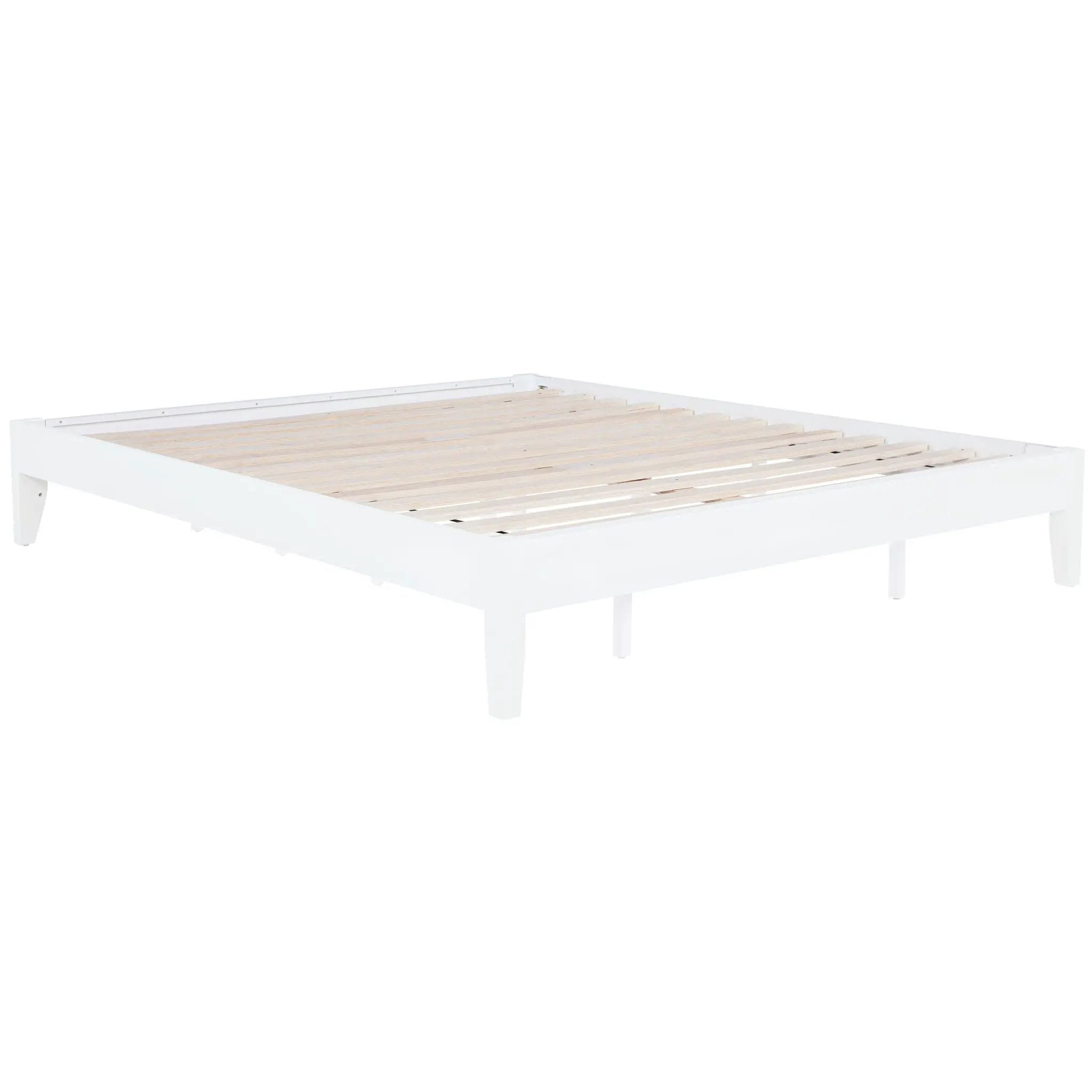 Hounslow Eastern King Universal Platform Bed White by Unique Piece Furniture