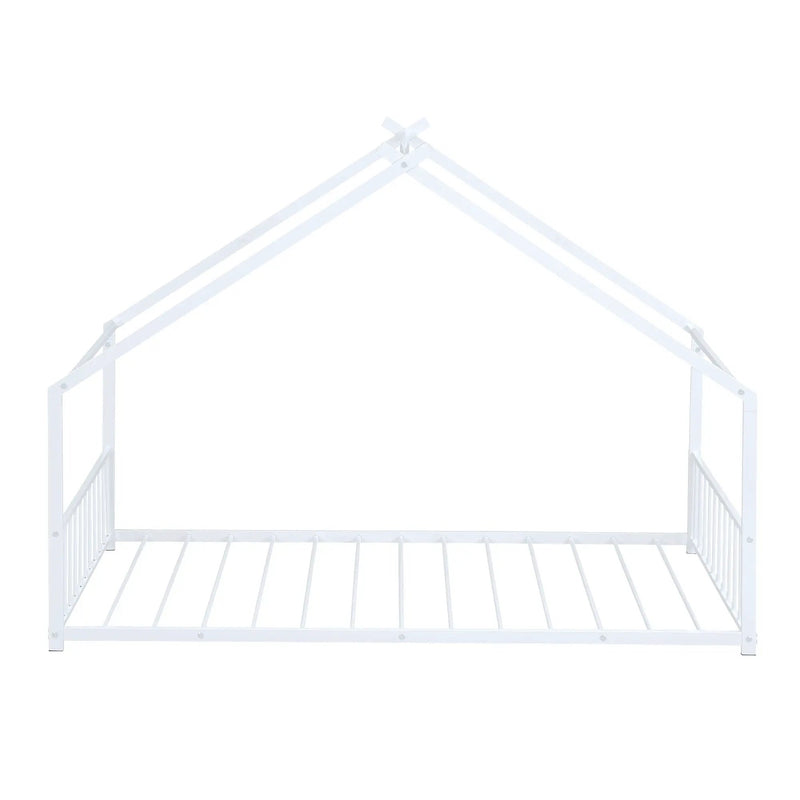 Metal House Bed by Unique Piece Furniture