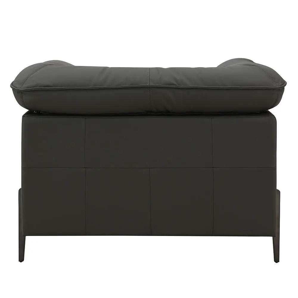 Tadi - Chair - Black Top Grain Leather by Unique Piece Furniture
