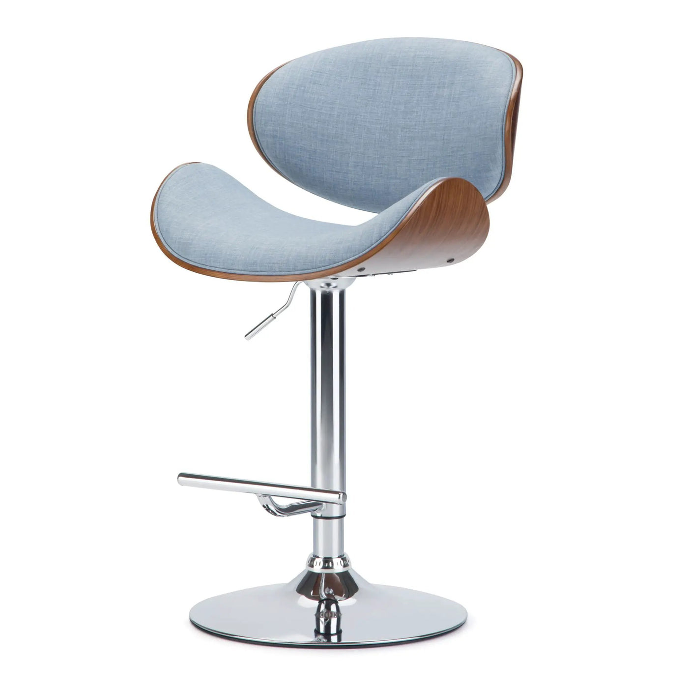 Marana - Multifunctional Handcrafted Bentwood Adjustable Swivel Bar Stool by Unique Piece Furniture
