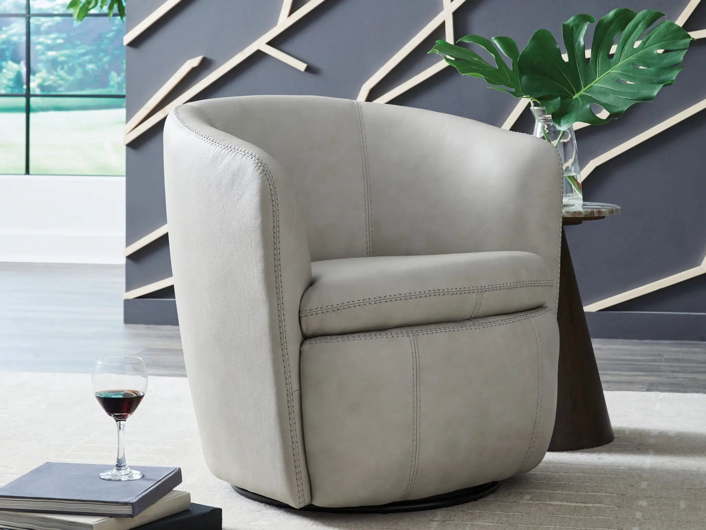 Kierreys - Swivel Chair by Unique Piece Furniture