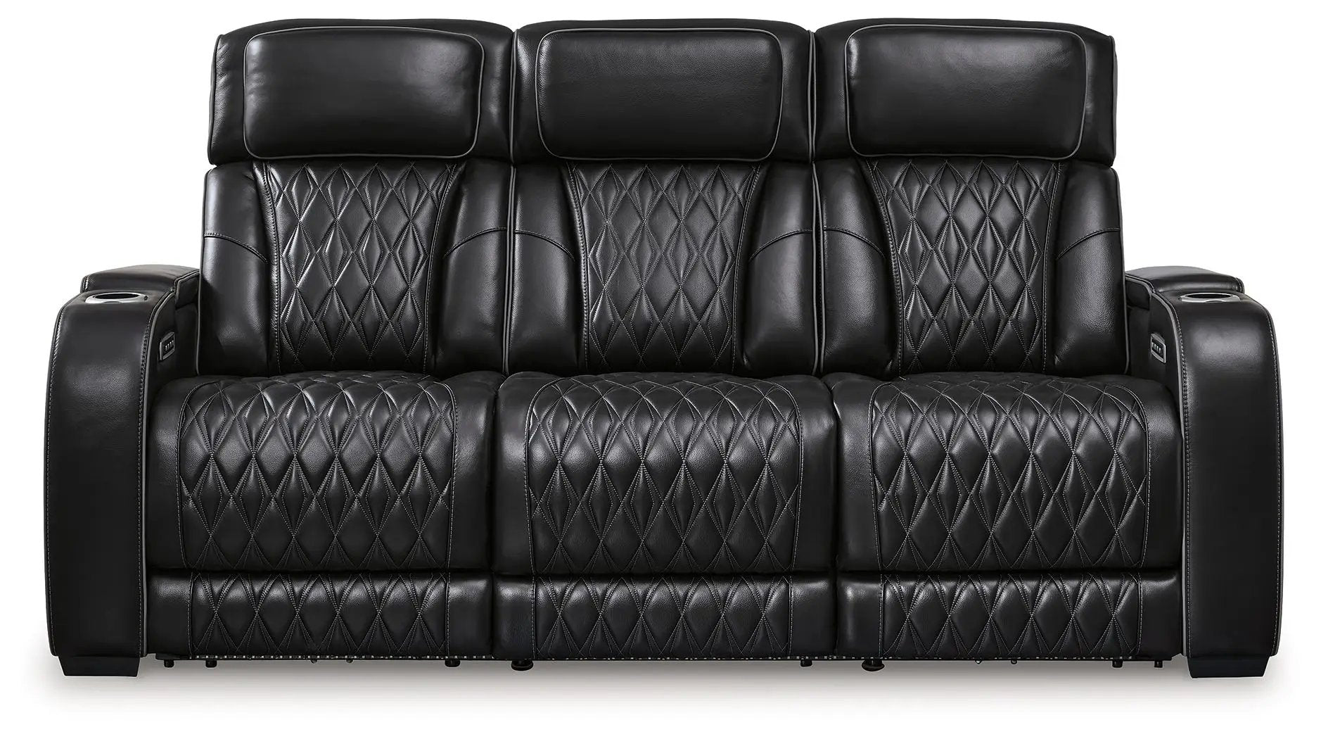 Boyington - Power Reclining Sofa With Adj Headrest by Unique Piece Furniture