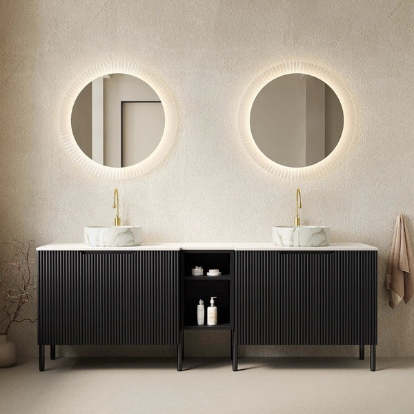 Turio 72" Freestanding Double Bathroom Vanity with Sinks