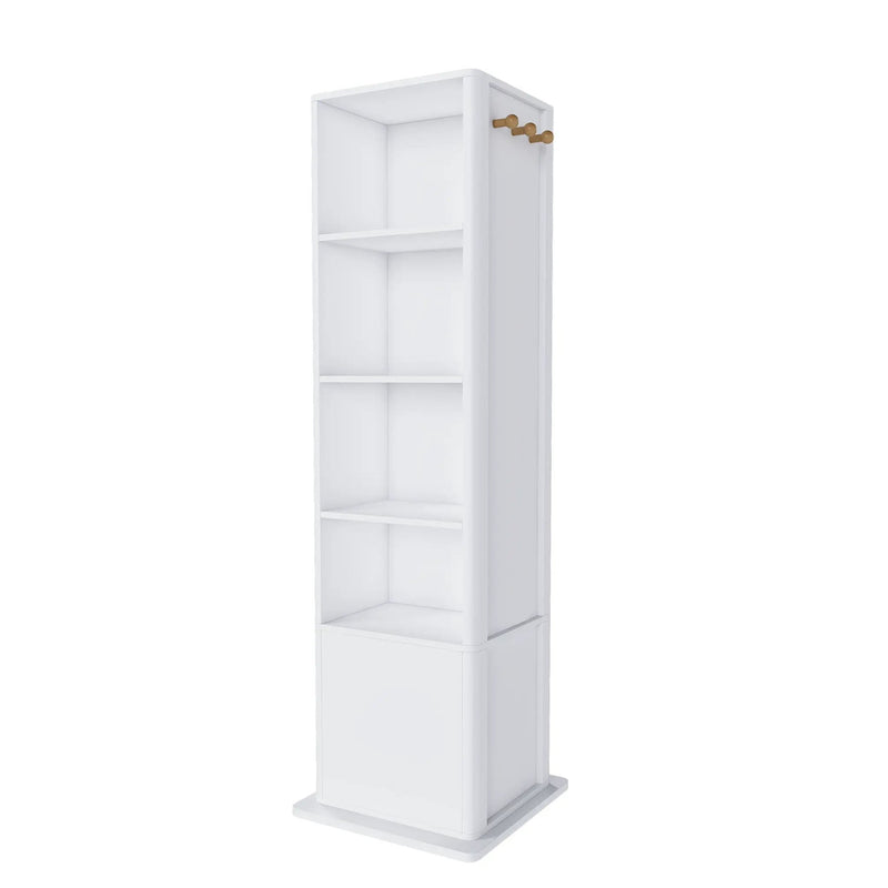 360° Rotating Makeup Cabinet With Full Length Mirror by HouseOfZazla