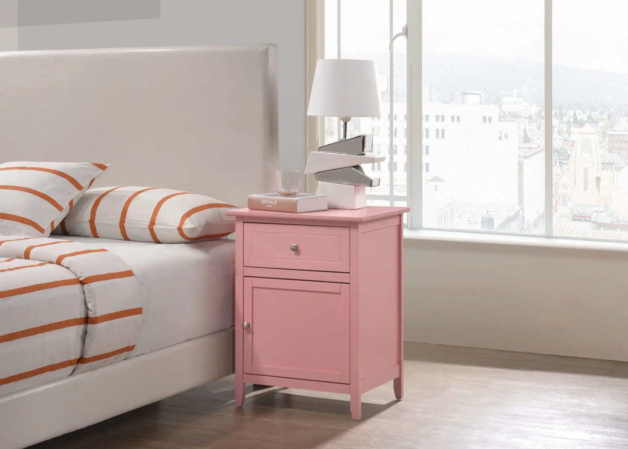 1 Drawer / 1 Door Nightstand by HouseOfZazla