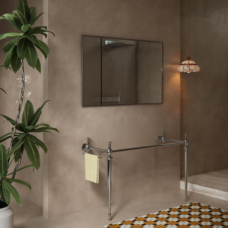 VICI 48" Freestanding Bathroom Vanity Iron Leg by HouseOfZazla