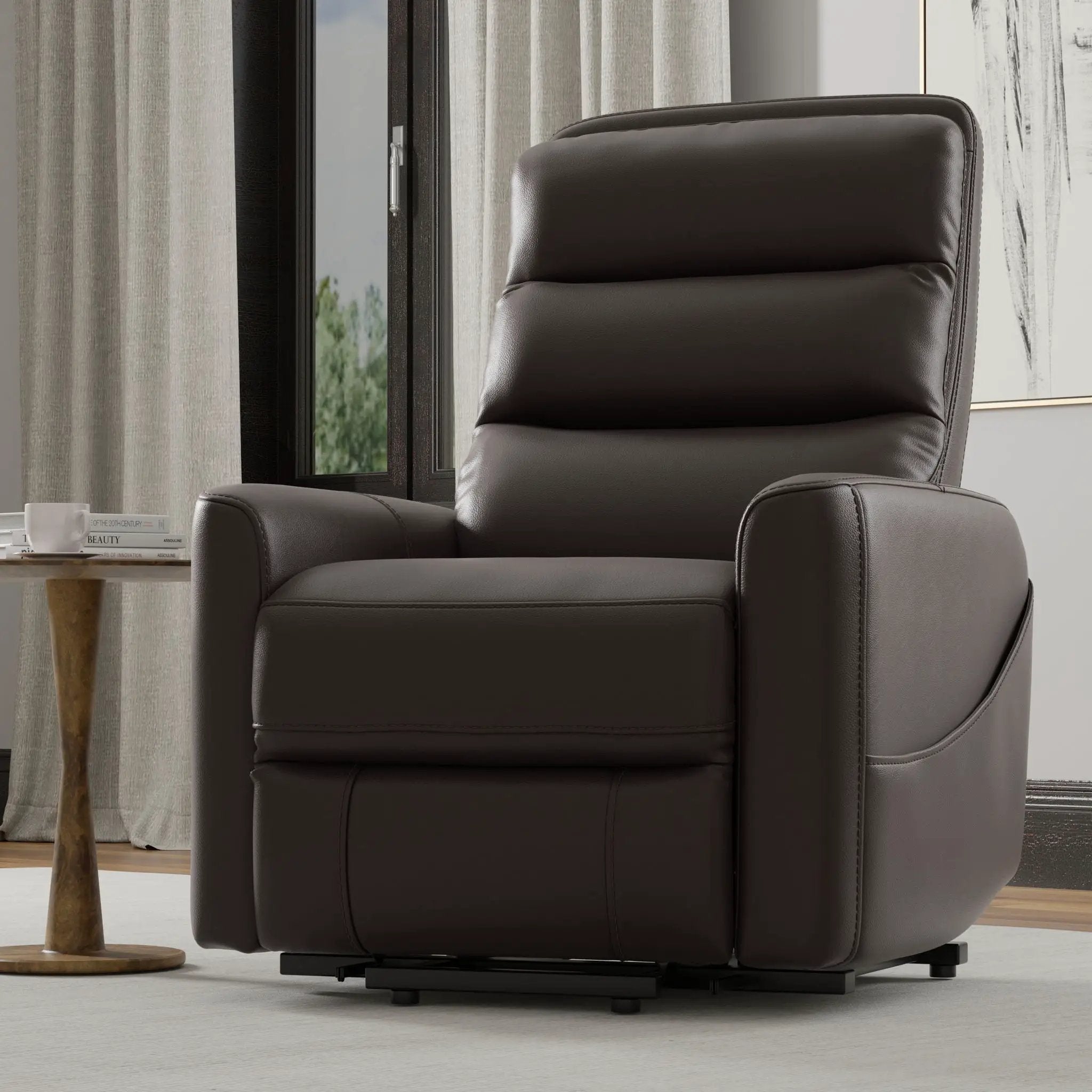 Bentley - Power Lift Chair With Full Recline And USB Charging by Unique Piece Furniture
