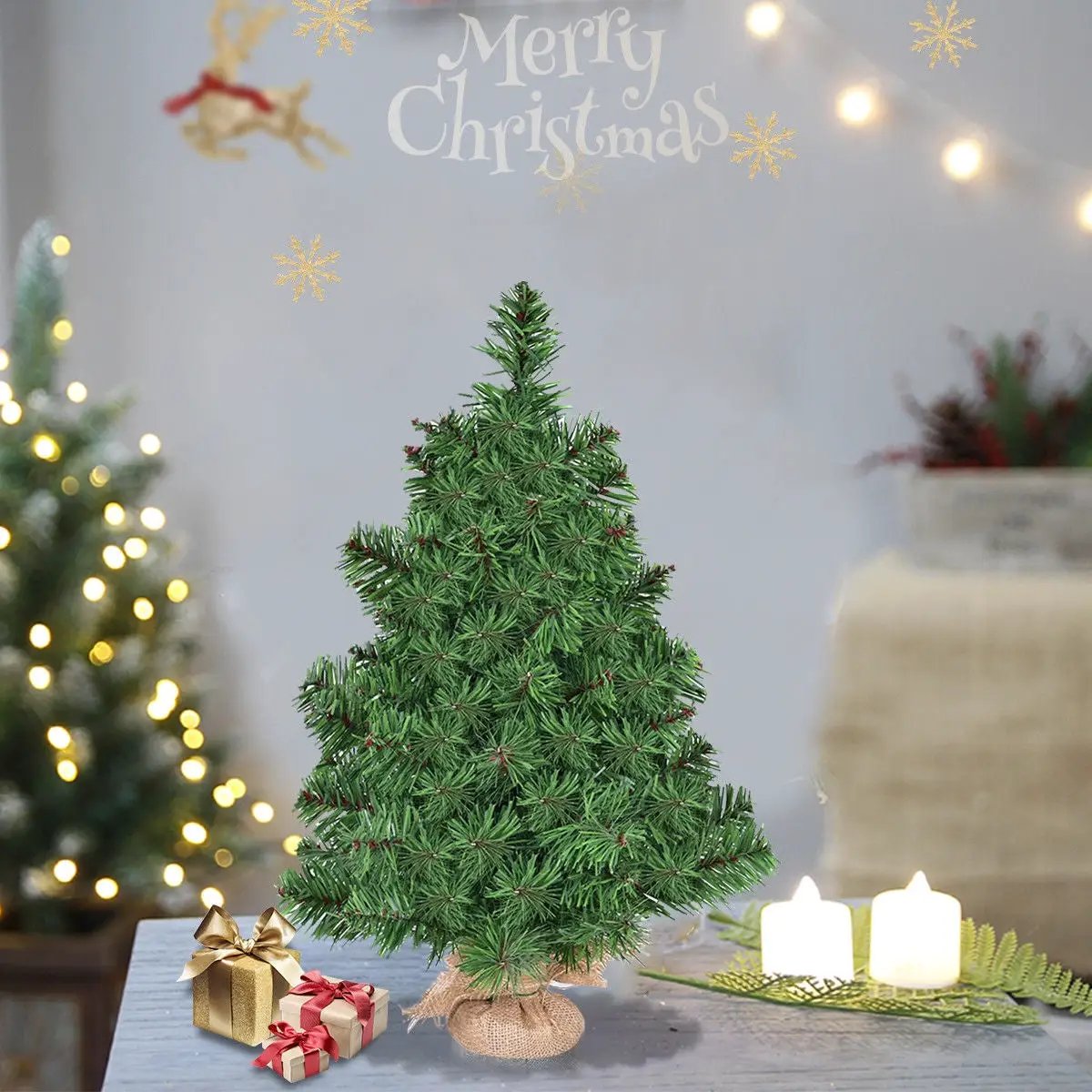 Holiday Season Decor Artificial PVC Christmas Tree, photo 13 of 16