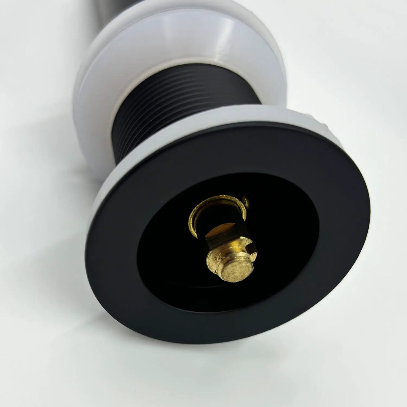 Bathroom Sink Drain without Overflow, Vessel Sink Lavatory Vanity Pop Up Drain Stopper by HouseOfZazla