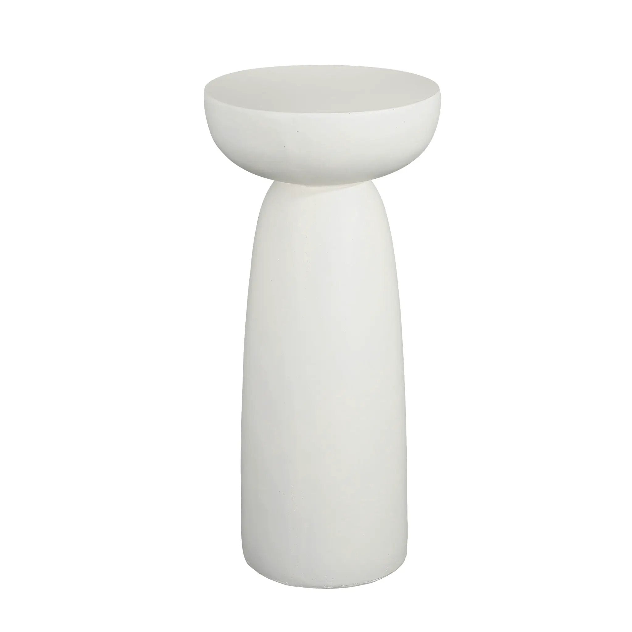 Magnesium Oxide Plant Stand - White by HouseOfZazla