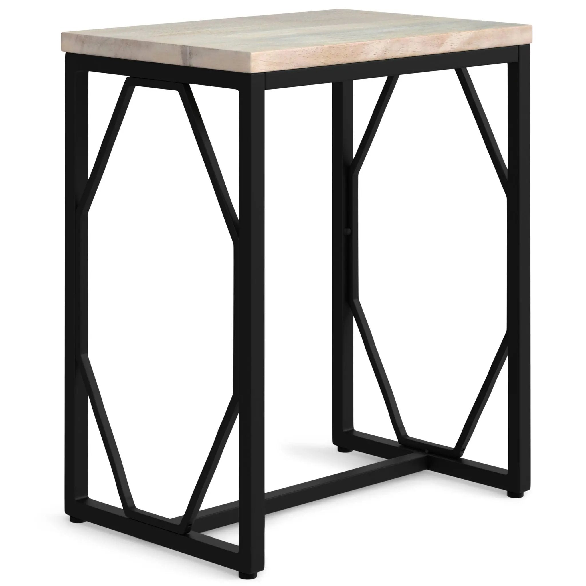 Selma - Handcrafted Metal And Wood Accent Table by Unique Piece Furniture