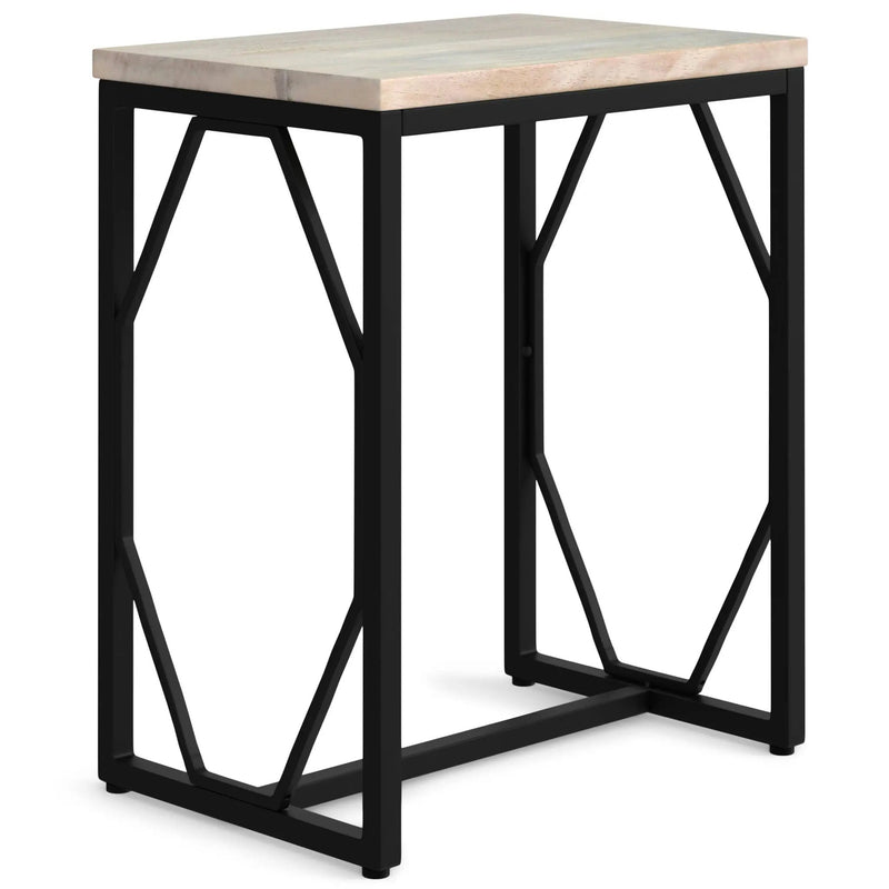 Selma - Handcrafted Metal And Wood Accent Table by Unique Piece Furniture