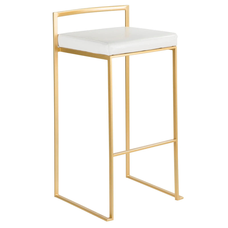 Fuji - Contemporary / Glam & Quality Construction Barstool by HouseOfZazla