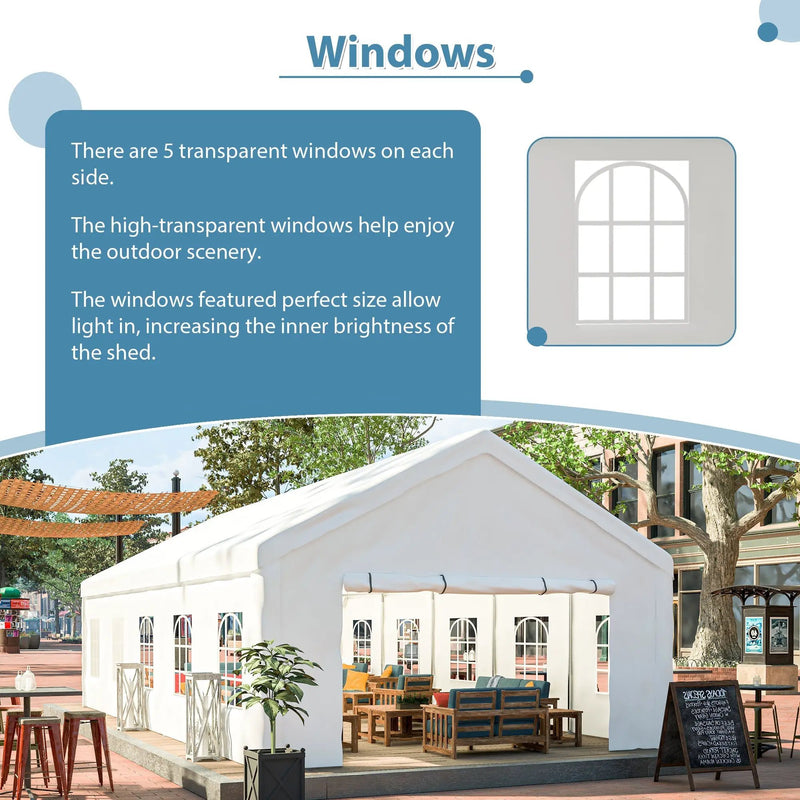 16x32FT Party Tent Heavy Duty Large Wedding Event Shelters by HouseOfZazla