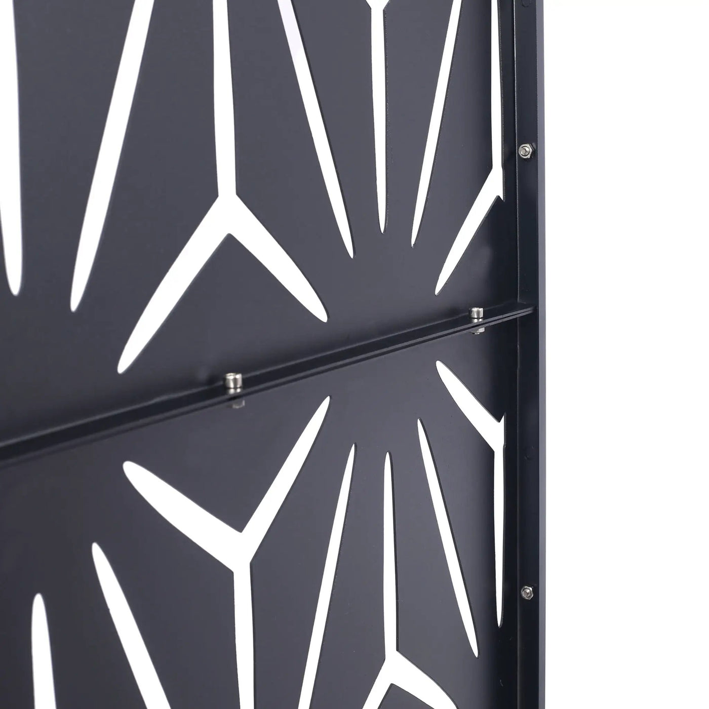 Outdoor & Indoor Metal Privacy Screen, Freestanding Decorative Panels by Unique Piece Furniture