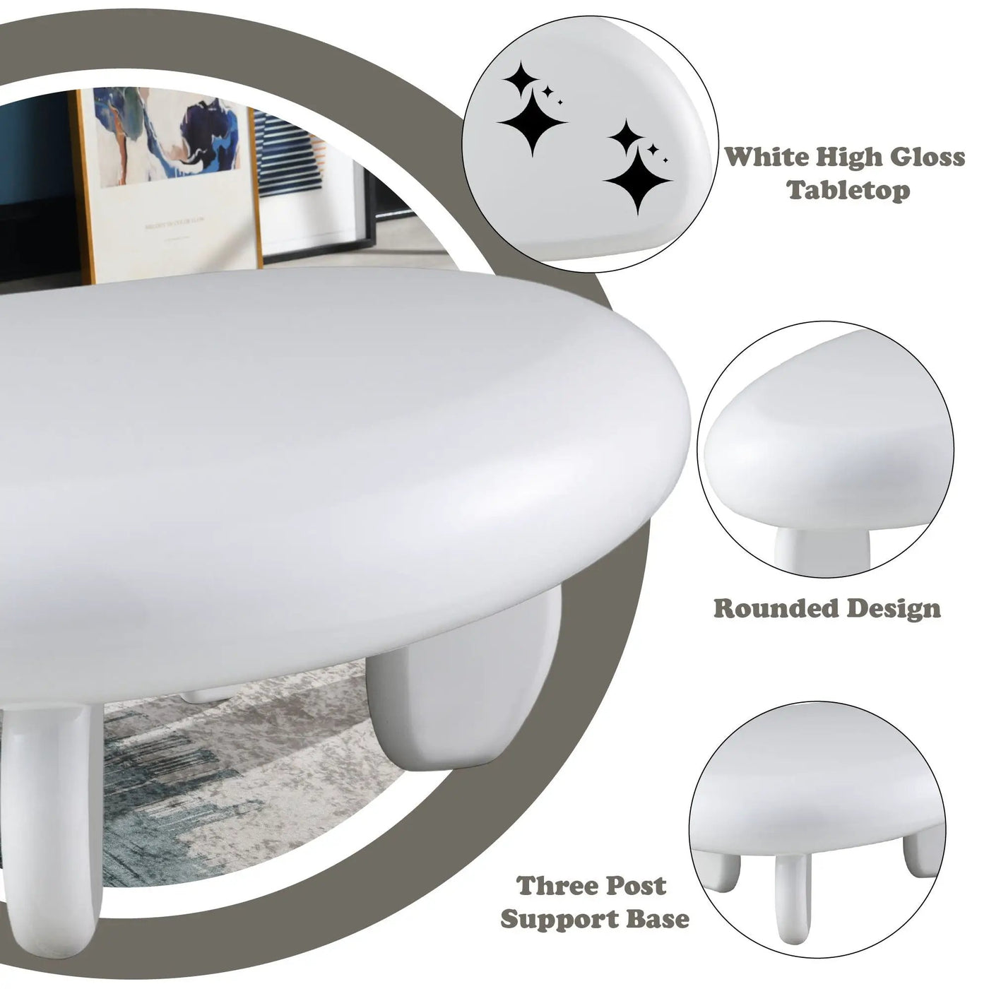 Wylie - High Gloss Table by HouseOfZazla
