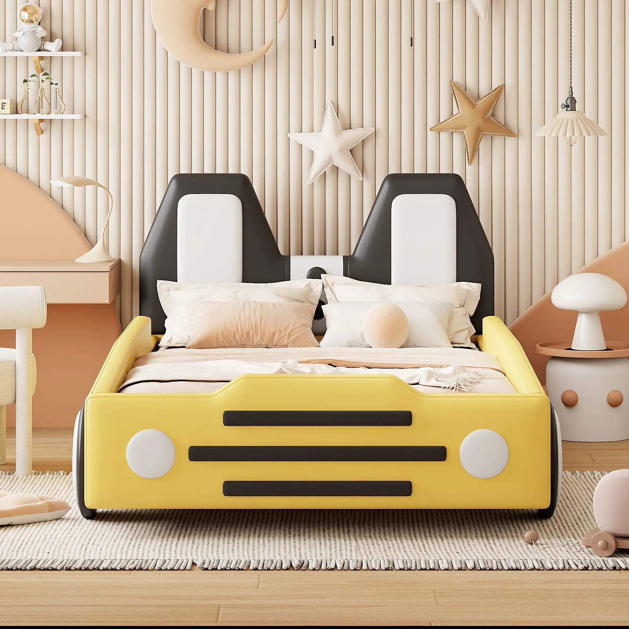 High Quality Race Car Shaped Platform Bed & Wheels by HouseOfZazla