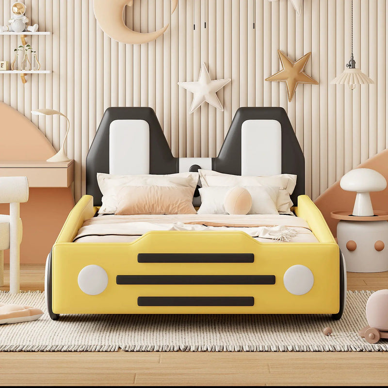 High Quality Race Car Shaped Platform Bed & Wheels by HouseOfZazla