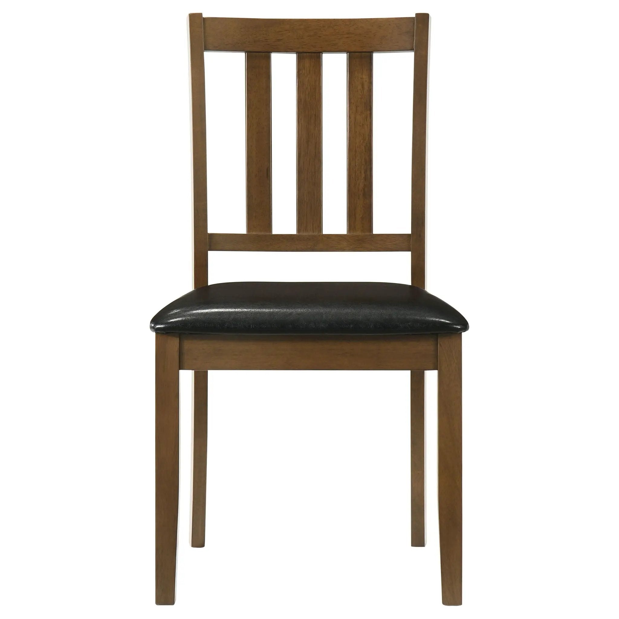Parkwood 5-piece Square Dining Table Set Honey Brown by Unique Piece Furniture
