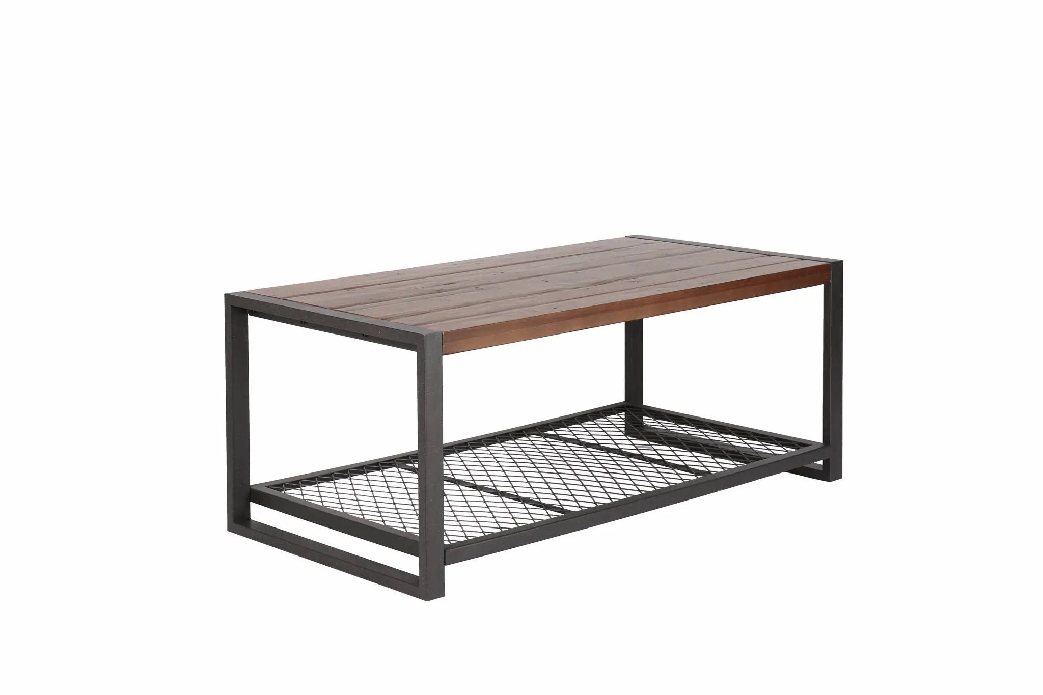 Console Coffee Table With Reclaimed Wood Finish, For Living Room - Natural by Unique Piece Furniture