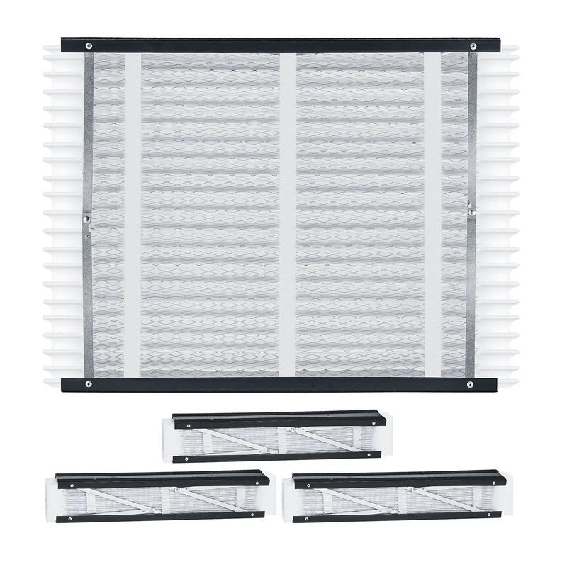 Air Filters MERV 11 Electrostatic Pleated HVAC Furnace Filter 4-Pack by HouseOfZazla