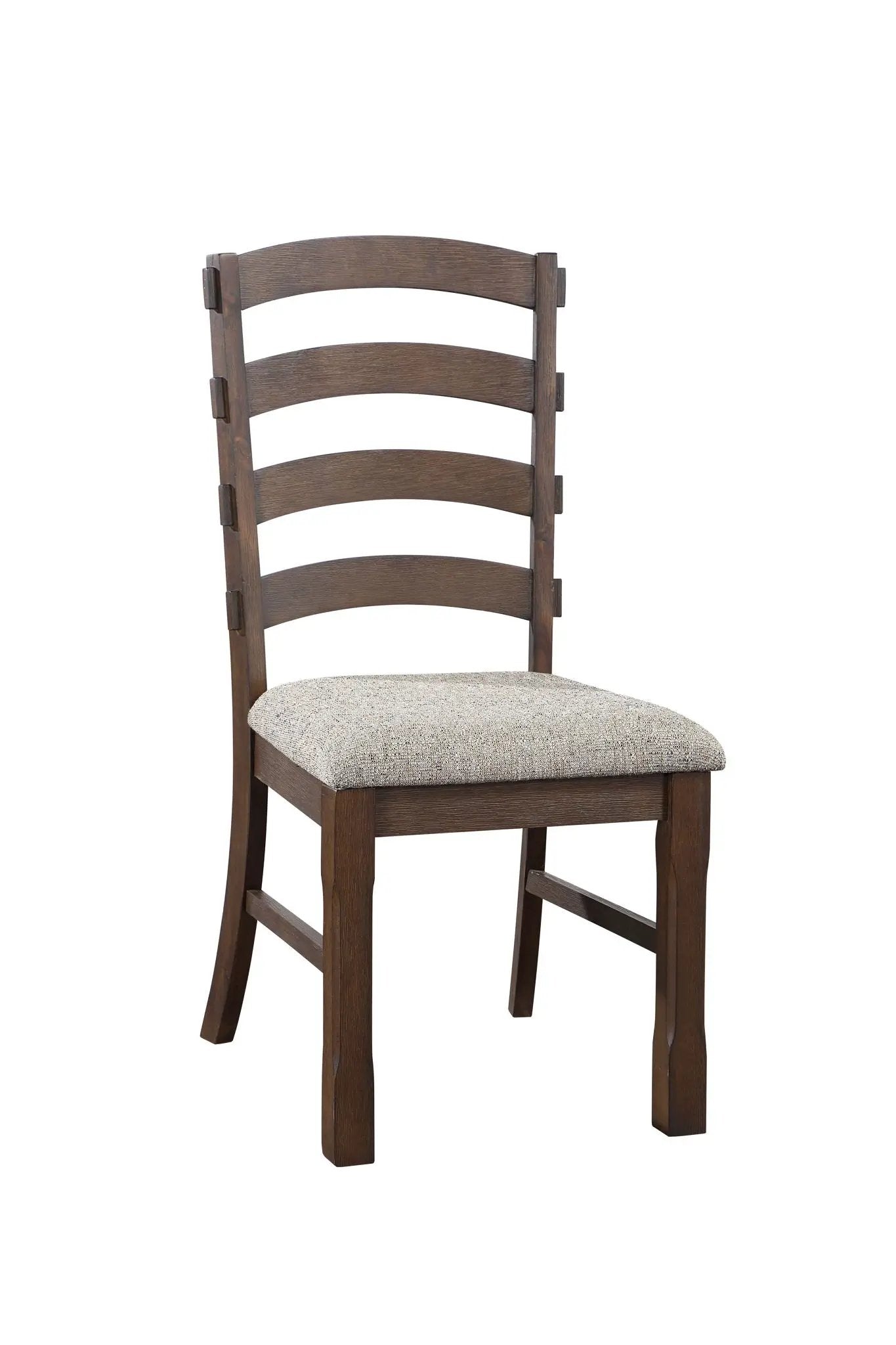 Pascaline - Rustic Side Chair (Set of 2) - Gray / Brown by HouseOfZazla