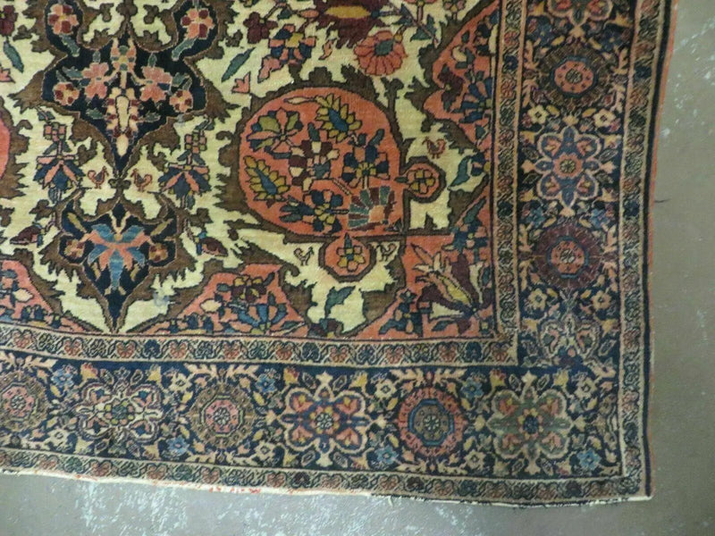 4' X 6' Antique Ultra Fine Handmade India Floral Oriental Wool Rug Carpet Nice by Jewel Rugs