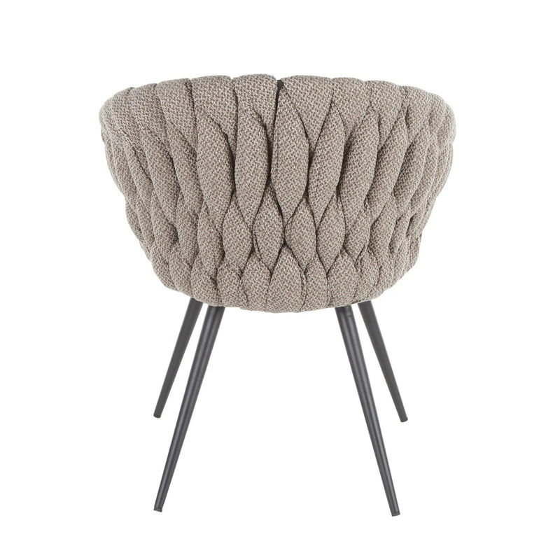 Matisse - Braided Contemporary Chair by Unique Piece Furniture