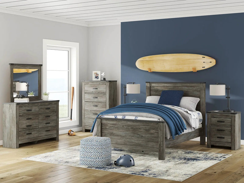 Frandern - Bedroom Mirror - Gray by Unique Piece Furniture