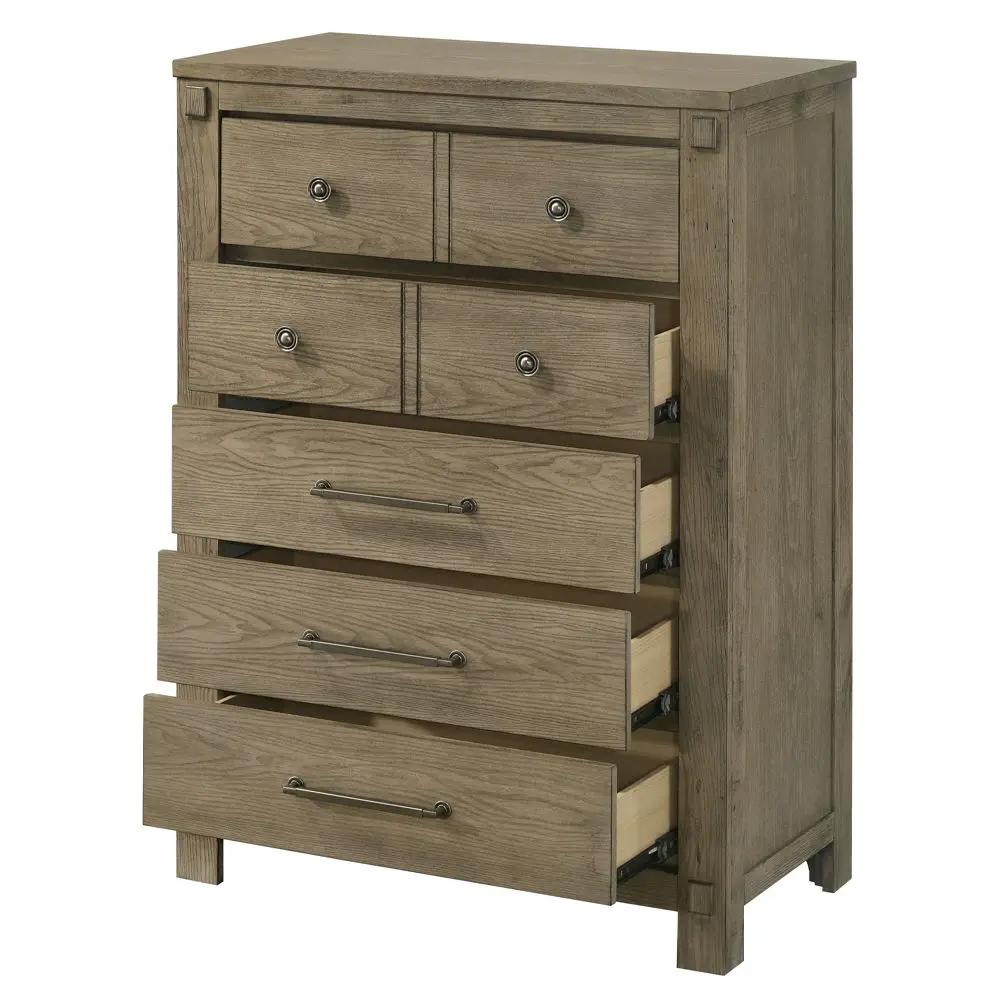 Colton - Chest - Antique White Oak by Unique Piece Furniture