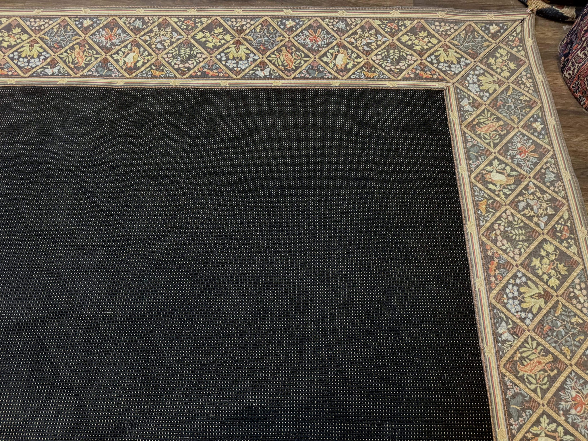 Palace Sized Stark Area Rug 12x19, Black Carpet by Jewel Rugs