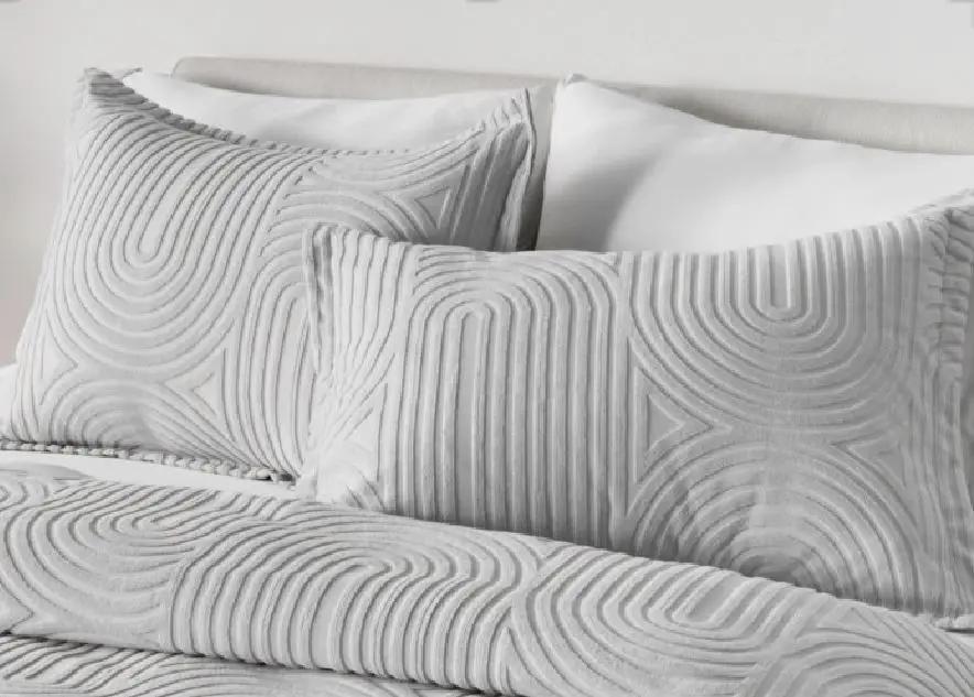 BedGear Performance Duvet Set, Queen - Grey/Racetrack by HouseOfZazla