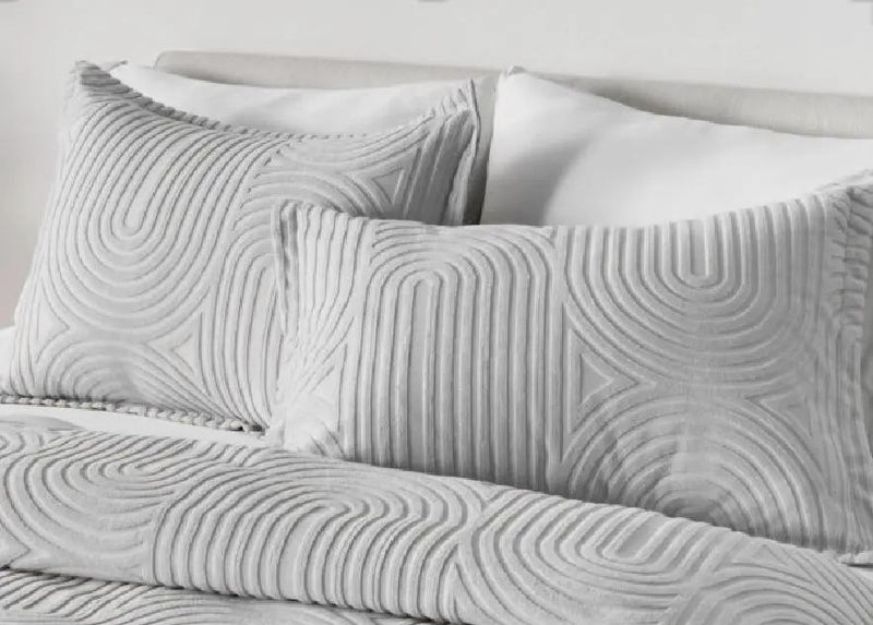 BedGear Performance Duvet Set, King - Grey/Racetrack by HouseOfZazla