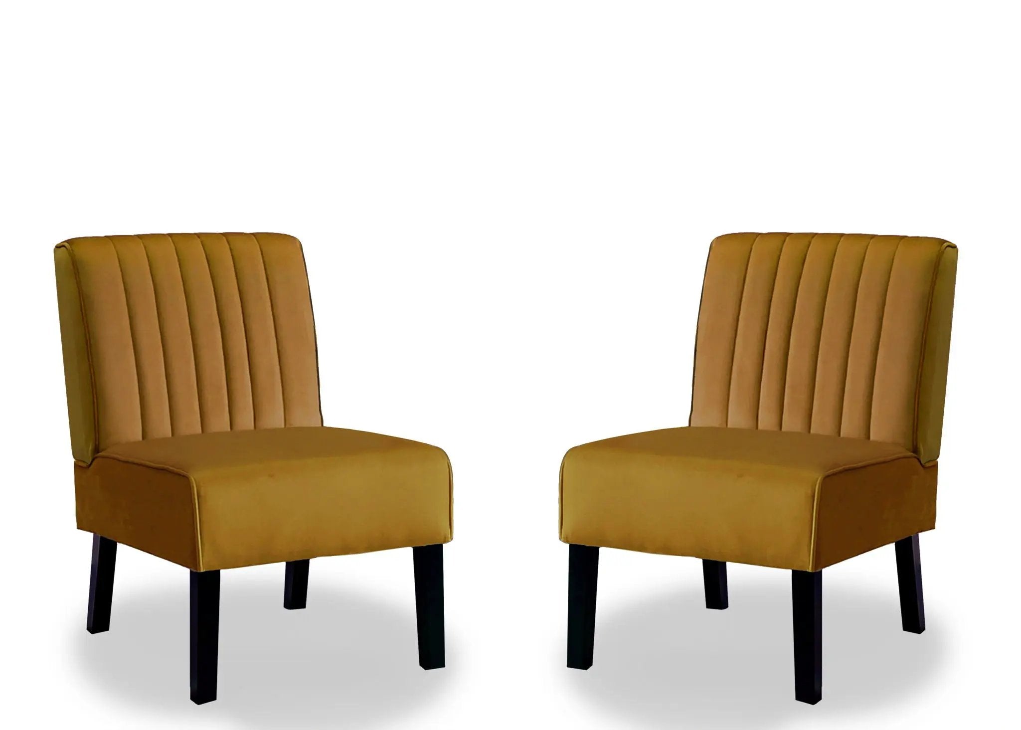 Reese - Mid-Century Modern Accent Chairs With Minimalist Design (Set of 2) by HouseOfZazla