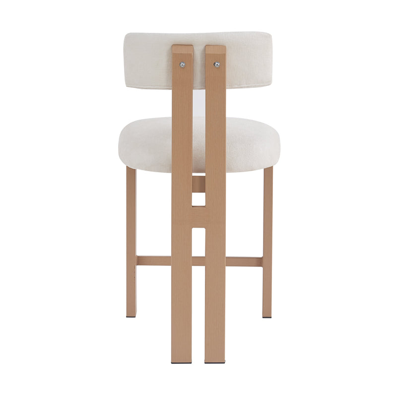 26.5'' Stylish Round Stools with Low Back by HouseOfZazla