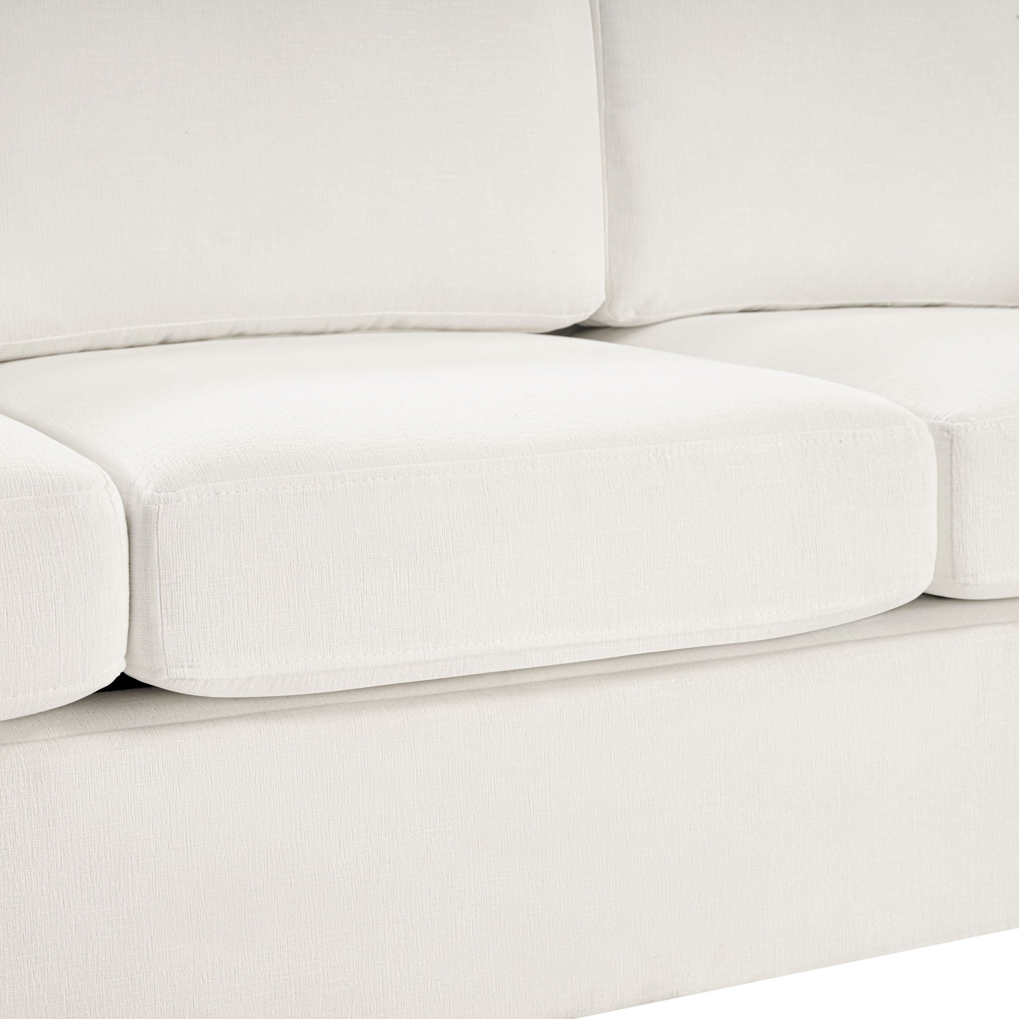 Modern 3 Seater Sofa With Curved Backrest by HouseOfZazla