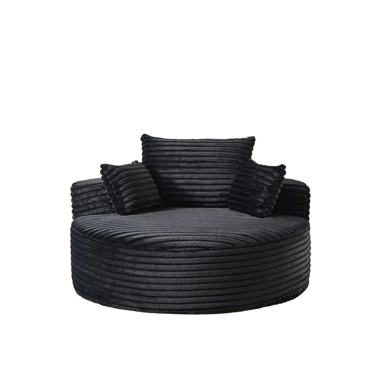 Fluffy Modern Sleeper Chair in Corduroy by HouseOfZazla