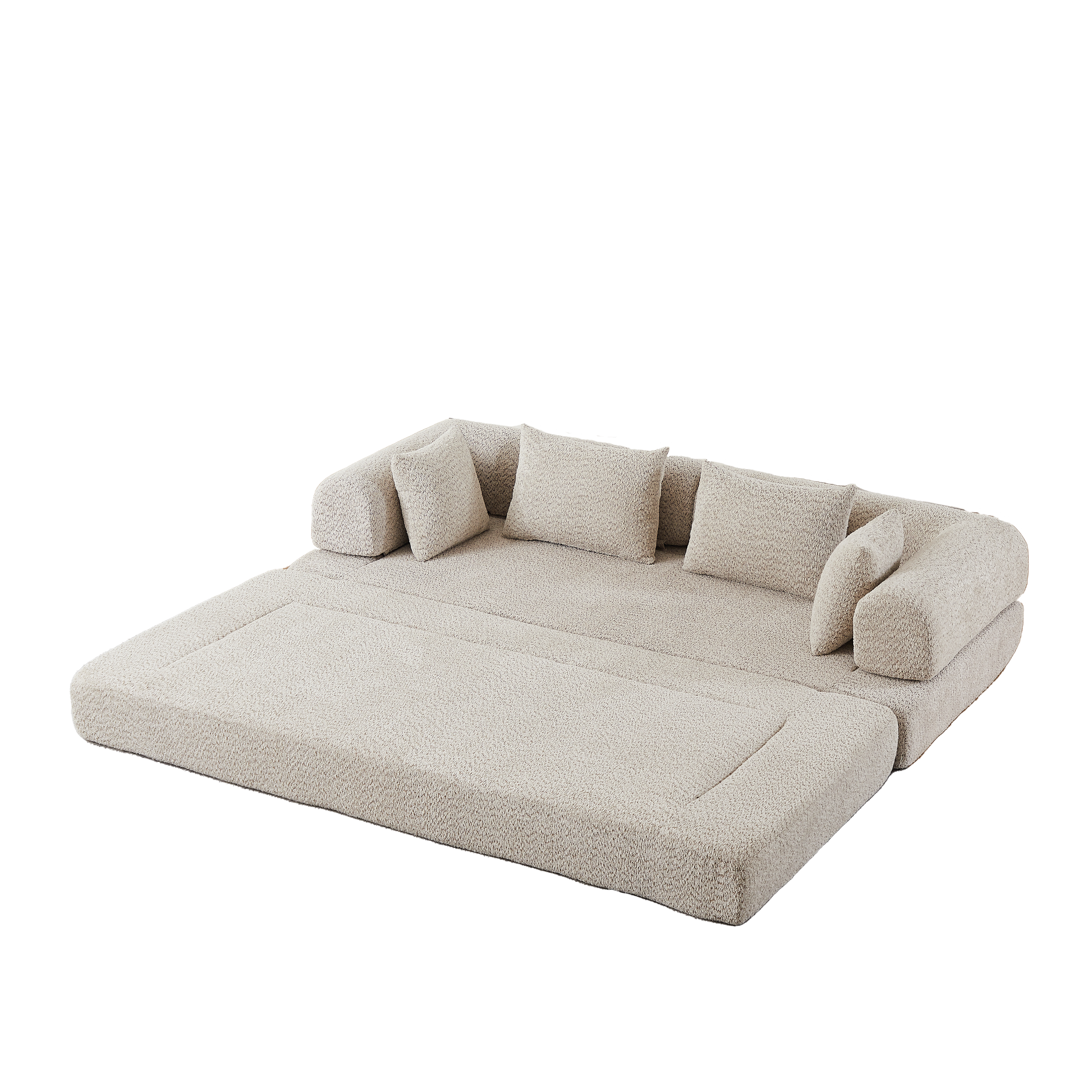 78.9-Inch Convertible Sleeper Sofa by HouseOfZazla
