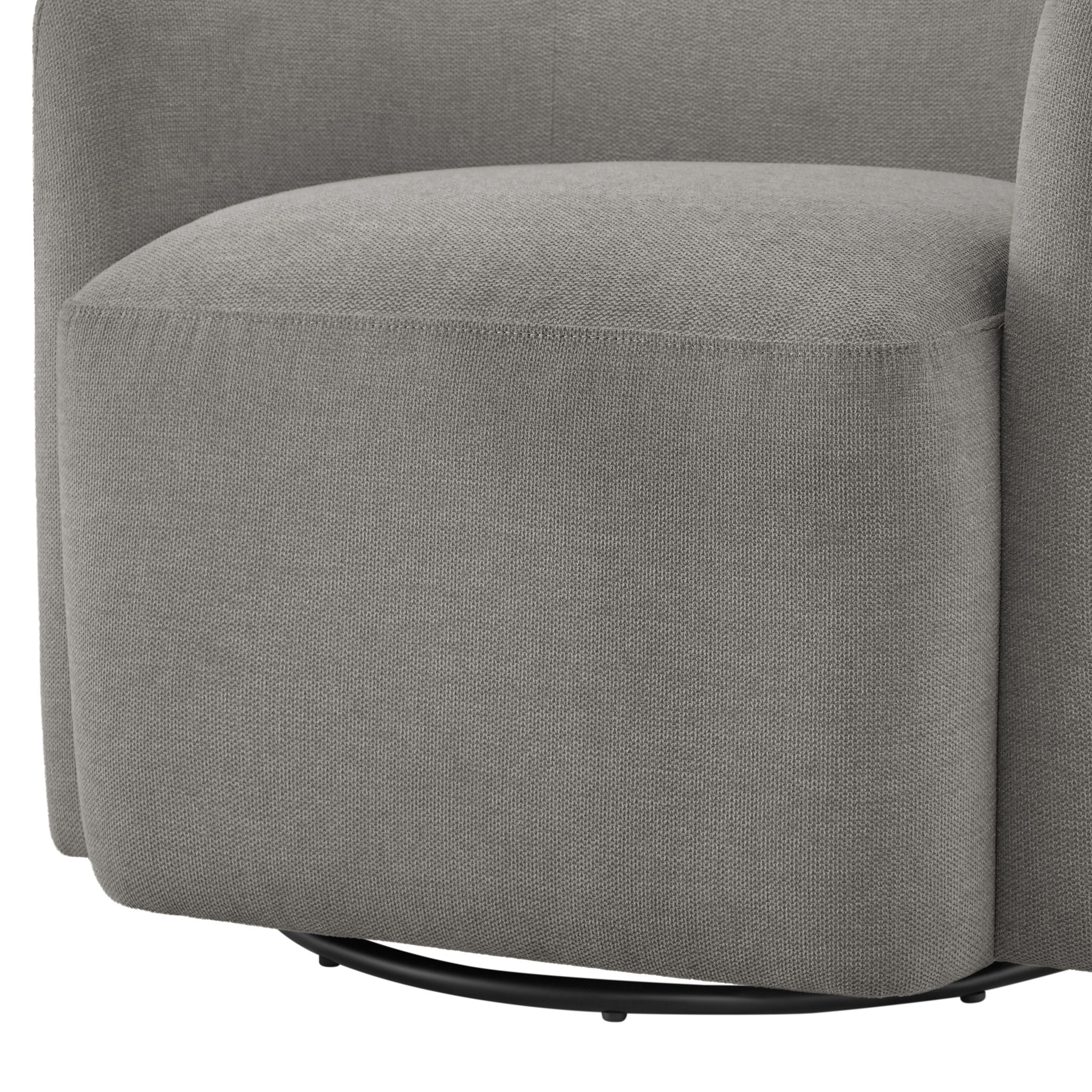 Ardena - Modern Swivel Barrel Chair by HouseOfZazla