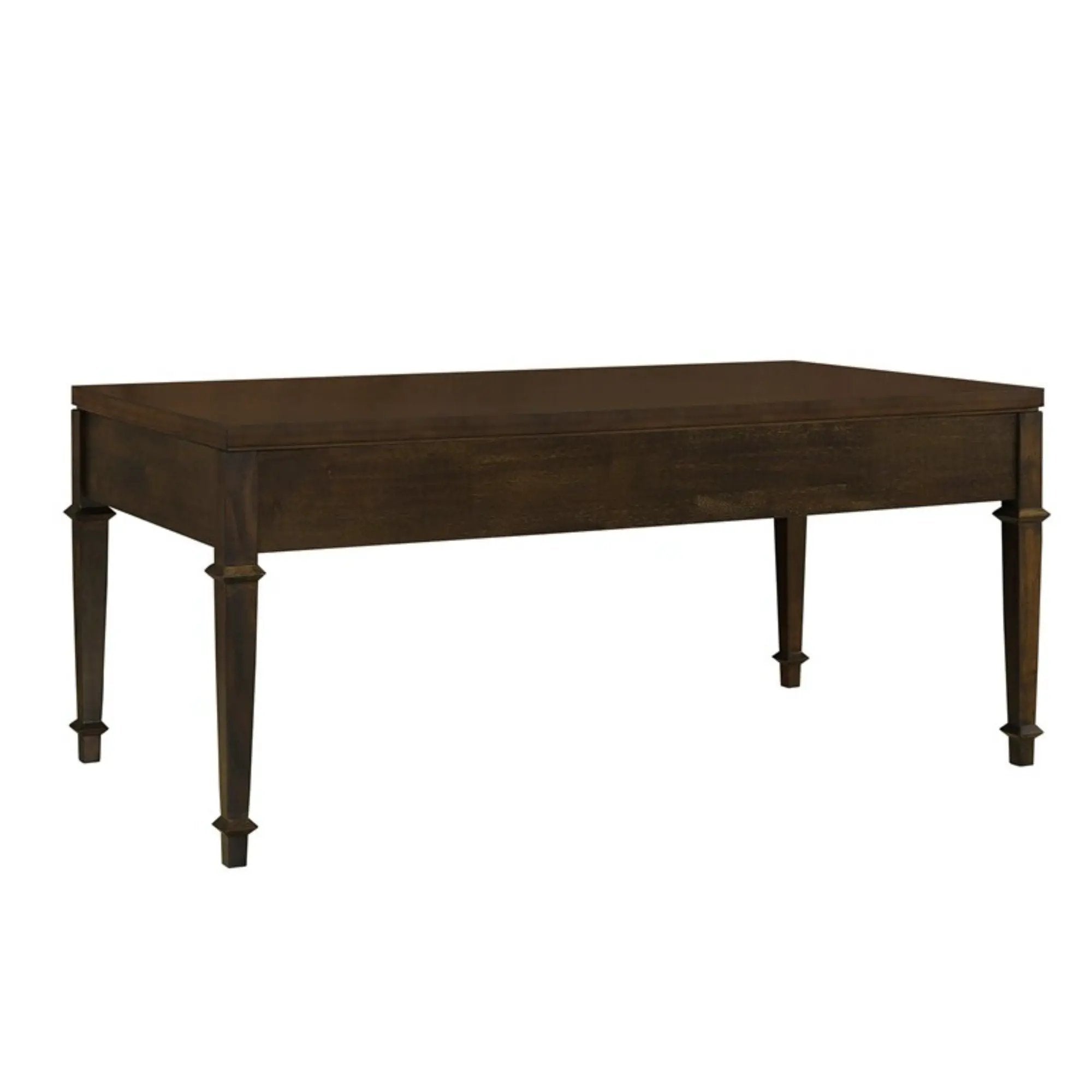 Fluted - 2 Drawer Coffee Table - Brown by Unique Piece Furniture