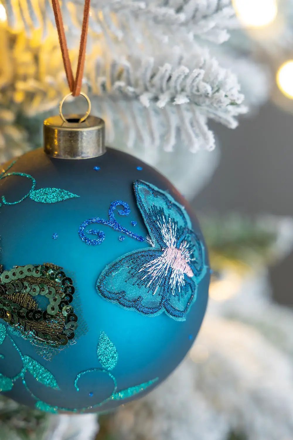 Christmas Ball Ornaments Glass Decorative Hanging Ball Christmas Tree by Unique Piece Furniture
