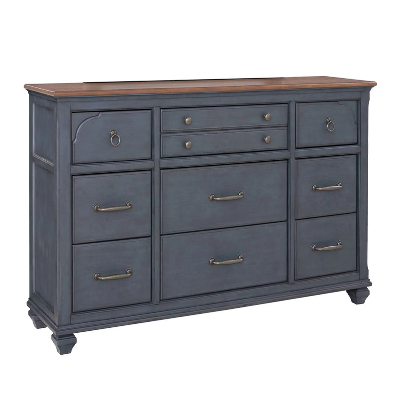 Dresser - Blue by Unique Piece Furniture