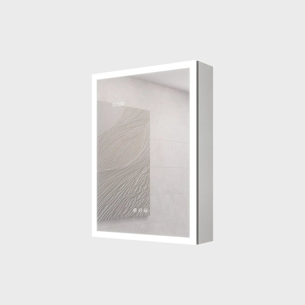 Bathroom Medicine Cabinet With Lights, LED Medicine Cabinet With Mirror, Lighted Medicine Cabinet With Defogger